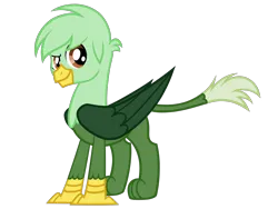 Size: 2048x1536 | Tagged: safe, artist:gregory-the-griffon, derpibooru import, oc, oc:gregory griffin, gryphon, g4, griffon oc, image, male, png, simple background, smiling, solo, transparent background