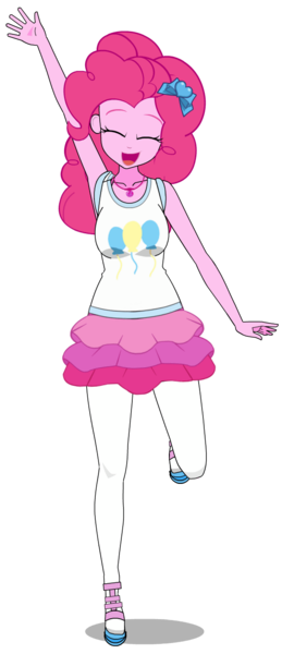 Size: 593x1372 | Tagged: safe, artist:edy_january, derpibooru import, pinkie pie, human, equestria girls, equestria girls series, free to use, g4, geode of sugar bombs, humanized, image, kisekae, magical geodes, png, simple background, solo, transparent background, vector