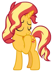 Size: 7238x9651 | Tagged: safe, artist:andoanimalia, derpibooru import, sunset shimmer, pony, unicorn, equestria girls, equestria girls series, forgotten friendship, female, giggling, image, png, simple background, solo, solo female, transparent background, vector