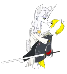 Size: 3600x4000 | Tagged: safe, derpibooru import, oc, oc:κασσάνδρα, alicorn, earth pony, pony, derpibooru community collaboration, 2024 community collab, horn, image, png, wings