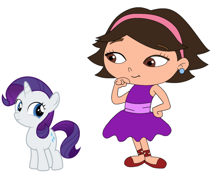 Size: 1699x1376 | Tagged: safe, artist:tb50002, derpibooru import, rarity, pony, cute, female, filly, filly rarity, foal, image, june, little einsteins, png, raribetes, younger