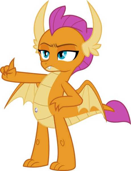 Size: 1776x2309 | Tagged: safe, artist:grievousfan, artist:sonofaskywalker, derpibooru import, edit, vector edit, smolder, dragon, what lies beneath, dragoness, female, g4, gem, image, png, sassy, simple background, solo, transparent background, vector