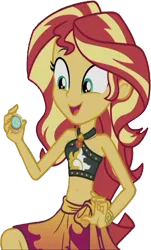 Size: 1522x2520 | Tagged: safe, derpibooru import, edit, edited screencap, editor:homersimpson1983, screencap, sunset shimmer, human, background removed, bikini, clothes, female, geode of empathy, image, magical geodes, not a vector, png, simple background, solo, swimsuit, transparent background