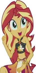 Size: 1270x2520 | Tagged: safe, derpibooru import, edit, edited screencap, editor:homersimpson1983, screencap, sunset shimmer, human, equestria girls, background removed, bikini, clothes, female, geode of empathy, image, magical geodes, not a vector, png, simple background, swimsuit, transparent background