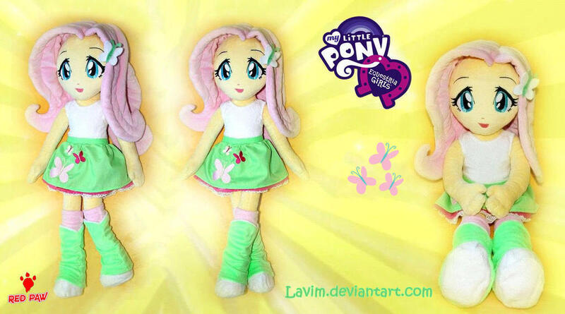 Size: 1024x570 | Tagged: safe, artist:lavim, derpibooru import, fluttershy, equestria girls, doll, female, image, jpeg, plushie, solo, toy