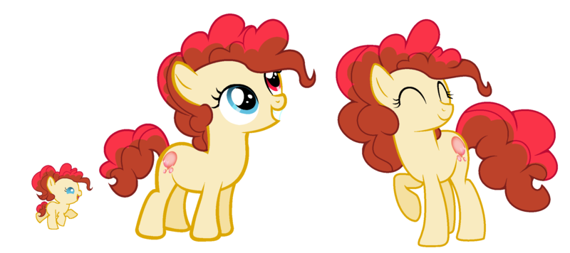Size: 2344x1044 | Tagged: safe, artist:galaxyswirlsyt, derpibooru import, oc, oc:bubble flavor, unofficial characters only, earth pony, pony, age progression, baby, baby pony, base used, eyes closed, female, filly, foal, heterochromia, image, mare, offspring, offspring's offspring, older, parents:oc x oc, png