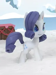 Size: 1092x1446 | Tagged: safe, derpibooru import, edit, edited screencap, screencap, rarity, pony, my little pony: pony life, my little pony: stop motion short, cropped, cute, image, png, smiling