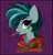 Size: 1280x1320 | Tagged: safe, artist:ereynolds2517, derpibooru import, oc, oc:blueorchids, unofficial characters only, earth pony, bust, cigarette, image, jpeg, multi-media, portrait, smoking, solo