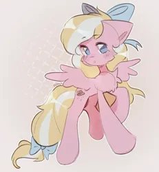 Size: 1893x2048 | Tagged: safe, artist:pledus, derpibooru import, oc, oc:bay breeze, unofficial characters only, pegasus, bow, hair bow, image, jpeg