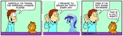 Size: 1200x357 | Tagged: safe, derpibooru import, minuette, garfield, image, jon arbuckle, png, square root of minus garfield