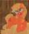 Size: 1840x2144 | Tagged: safe, artist:maremagnet, derpibooru import, applejack, earth pony, pony, bedroom eyes, g4, image, messy mane, png