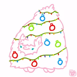 Size: 1000x1000 | Tagged: safe, artist:mixermike622, derpibooru import, oc, oc:fluffle puff, unofficial characters only, pony, beady eyes, christmas, christmas lights, holiday, image, jpeg, simple background, solo, white background