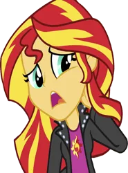 Size: 1863x2520 | Tagged: safe, derpibooru import, edit, edited screencap, editor:homersimpson1983, screencap, sunset shimmer, human, equestria girls, background removed, female, g4, image, not a vector, png, solo