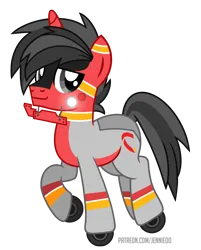 Size: 965x1200 | Tagged: safe, artist:jennieoo, derpibooru import, oc, oc:marchen, ponified, object pony, original species, pony, train pony, unicorn, commission, full body, image, looking at you, png, simple background, smiling, smiling at you, solo, train, transparent background, vector
