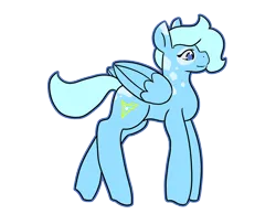 Size: 1800x1400 | Tagged: safe, artist:tartsarts, derpibooru import, oc, oc:flitter drift, unofficial characters only, pegasus, pony, concept art, female, folded wings, image, mottled coat, pegasus oc, png, simple background, solo, transparent background, wings