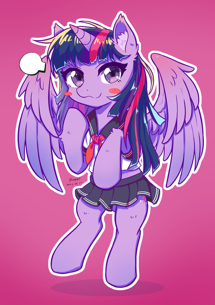 Size: 2480x3508 | Tagged: safe, artist:feiyyx, derpibooru import, twilight sparkle, pony, image, png