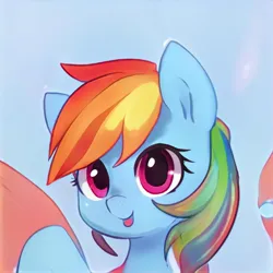 Size: 1024x1024 | Tagged: safe, ai content, derpibooru import, machine learning generated, pony, female, generator:thisponydoesnotexist, image, jpeg, mare, not rainbow dash, solo