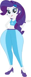 Size: 230x563 | Tagged: safe, artist:sturk-fontaine, derpibooru import, rarity, human, equestria girls, base used, butt, child bearing hips, g4, image, png, rearity, simple background, thighs, thunder thighs, white background, wide hips