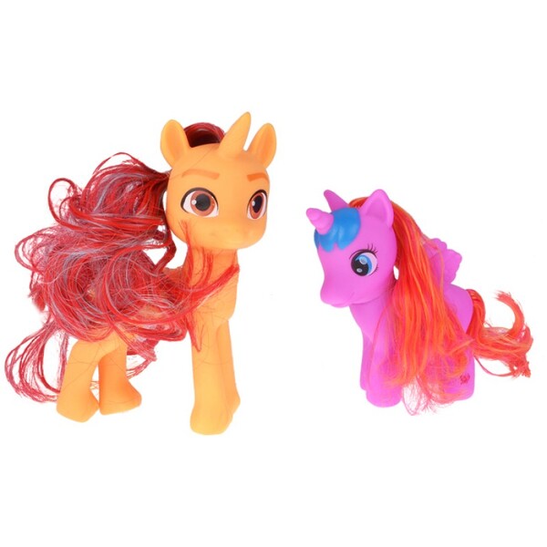 Size: 800x800 | Tagged: safe, derpibooru import, alicorn, unicorn, g5, bootleg, brushable, cute, image, jpeg, photo, toy, unlicensed