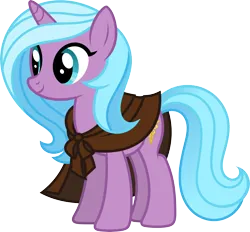 Size: 9246x8565 | Tagged: safe, artist:starryshineviolet, derpibooru import, idw, radiant hope, crystal pony, pony, unicorn, absurd resolution, cloak, clothes, female, g4, gameloft, image, mare, png, show accurate, simple background, transparent background, vector