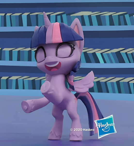 Size: 995x1080 | Tagged: safe, derpibooru import, edit, edited screencap, screencap, twilight sparkle, alicorn, pony, my little pony: pony life, my little pony: stop motion short, pinkie pie wants to play, cropped, cute, dancing, hasbro, hasbro logo, image, logo, png, smiling