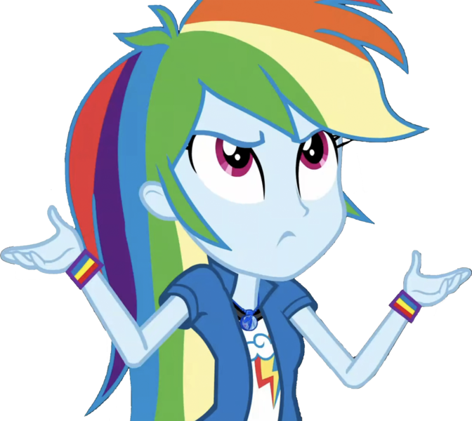 Size: 2824x2520 | Tagged: safe, derpibooru import, edit, edited screencap, editor:homersimpson1983, screencap, rainbow dash, human, equestria girls, background removed, female, geode of super speed, image, magical geodes, not a vector, png, solo