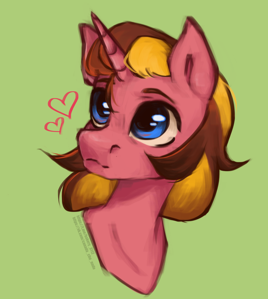 Size: 2448x2724 | Tagged: safe, artist:хлебушек, derpibooru import, oc, oc:drew dru, unicorn, bust, image, png, portrait