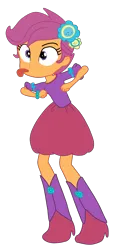 Size: 2900x6000 | Tagged: safe, derpibooru import, scootaloo, equestria girls, fall formal outfits, image, legs, png