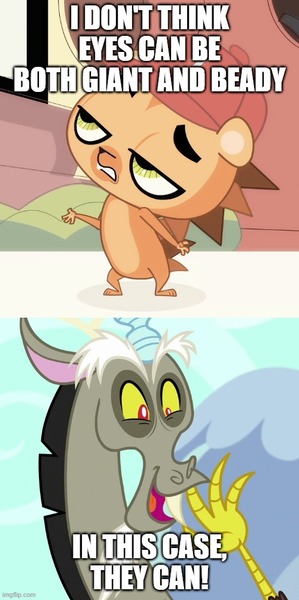 Size: 500x1005 | Tagged: safe, derpibooru import, discord, draconequus, what about discord?, image, jpeg, littlest pet shop, russell ferguson