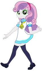 Size: 1900x3204 | Tagged: safe, artist:gmaplay, derpibooru import, sweetie belle, equestria girls, clothes, image, png, pretty sailor crew, school uniform, solo