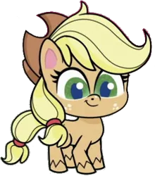 Size: 312x354 | Tagged: safe, artist:pascalmulokozi2, derpibooru import, edit, edited screencap, screencap, applejack, earth pony, pony, disappearing act, my little pony: pony life, spoiler:pony life s01e09, background removed, female, image, mare, not a vector, png, simple background, solo, transparent background