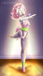 Size: 2160x3840 | Tagged: safe, artist:maximus, derpibooru import, oc, oc:jaiden dandelion mist, anthro, pony, ballet, clothes, dancing, image, jewelry, leotard, necklace, png