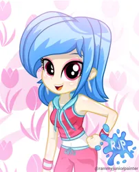 Size: 2015x2490 | Tagged: safe, artist:rjp.rammy, derpibooru import, oc, oc:rachel white, equestria girls, clothes, female, image, light skin, pants, png, solo, vest