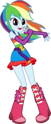 Size: 367x881 | Tagged: safe, derpibooru import, rainbow dash, equestria girls, fall formal outfits, female, image, png, simple background, singing, solo, transparent background, vector