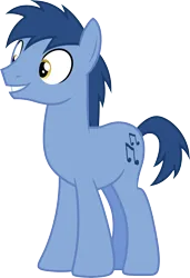 Size: 3000x4377 | Tagged: safe, artist:cloudyglow, derpibooru import, blues, noteworthy, earth pony, pony, for whom the sweetie belle toils, image, male, png, simple background, solo, stallion, transparent background, vector