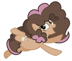 Size: 793x670 | Tagged: safe, artist:stack-of-cookies, derpibooru import, oc, oc:milkshake pie, earth pony, pony, base used, female, image, mare, offspring, parent:cheese sandwich, parent:pinkie pie, parents:cheesepie, png, simple background, solo, transparent background