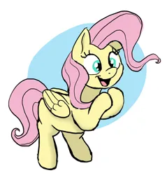 Size: 1280x1340 | Tagged: safe, artist:doodledonutart, derpibooru import, fluttershy, pegasus, pony, bipedal, clapping, cute, female, happy, image, jpeg, mare, open mouth, open smile, raised hoof, shyabetes, simple background, smiling, solo