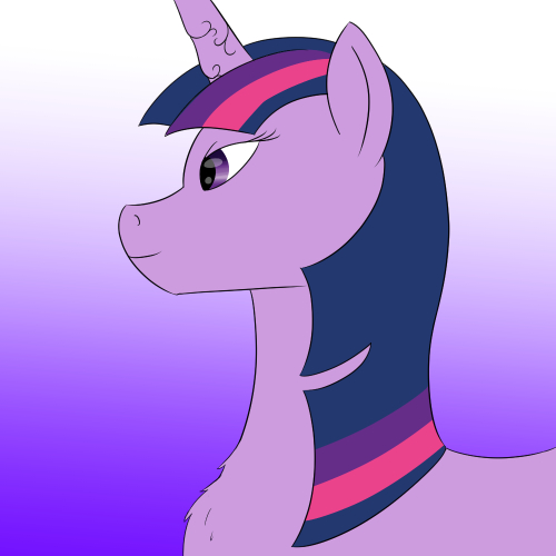 Size: 500x500 | Tagged: safe, artist:saint boniface, derpibooru import, twilight sparkle, pony, unicorn, image, jpeg, solo, unicorn twilight