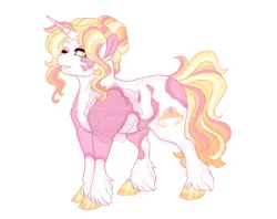 Size: 2900x2300 | Tagged: safe, artist:gigason, derpibooru import, oc, oc:flower crown, unofficial characters only, pony, unicorn, female, image, mare, png, simple background, solo, transparent background