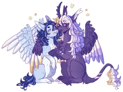 Size: 3690x2755 | Tagged: safe, artist:sleepy-nova, derpibooru import, oc, oc:azure, unofficial characters only, alicorn, pegasus, pony, female, image, mare, png, simple background, transparent background