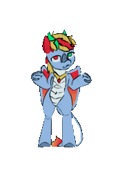Size: 751x1080 | Tagged: safe, artist:zlatdesign, derpibooru import, oc, dragon, animated, belly, belly button, bipedal, commission, dancing, default dance, food, fortnite, fortnite dance, fortnite default dance, frame by frame, funny, gif, image, meme, no sound, raised hoof, simple background, smiling, transparent background, wheat