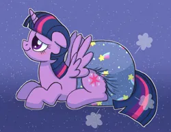 Size: 2593x2000 | Tagged: safe, artist:fillyscoots42, derpibooru import, twilight sparkle, twilight sparkle (alicorn), alicorn, pony, air pushed out of diaper, diaper, diaper fetish, fetish, image, jpeg, non-baby in diaper, solo