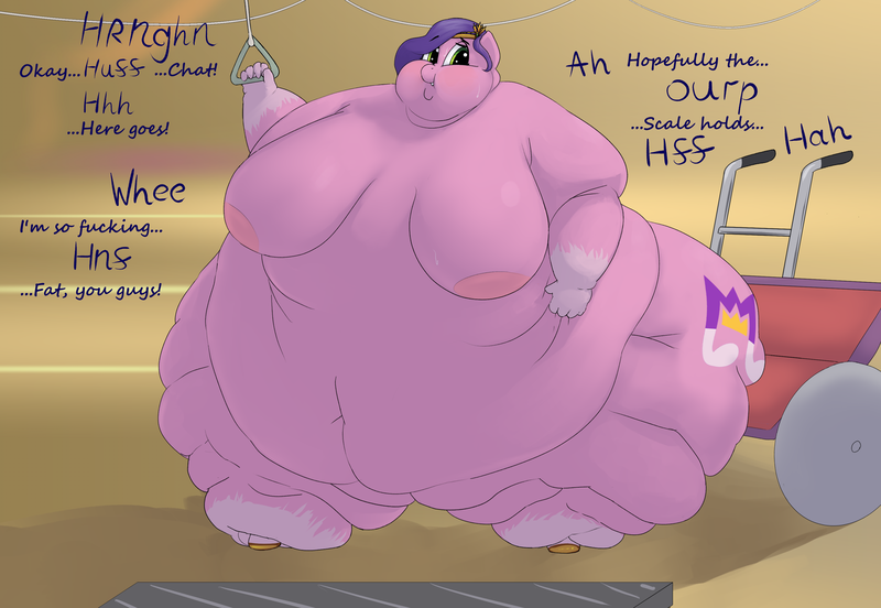 Size: 3260x2251 | Tagged: questionable, artist:lupin quill, derpibooru import, pipp petals, pegasus, adipipp, belly button, belly grab, big breasts, bingo wings, blushing, breasts, burp, cankles, chubby cheeks, fat, fat fetish, female, fetish, g5, huge breasts, image, impossibly large breasts, livestream, morbidly obese, multichin, near immobile, nudity, obese, onomatopoeia, panting, png, rolls of fat, sagging breasts, saggy, scales, solo, solo female, sweat, sweatdrop, talking to viewer, thighs, thunder thighs, waddle, wheelchair