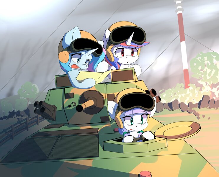 Size: 3140x2540 | Tagged: safe, artist:ando8400, derpibooru import, oc, unofficial characters only, pony, unicorn, battlefield, female, image, jpeg, map, mare, tank (vehicle)