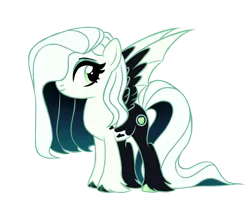 Size: 960x802 | Tagged: safe, artist:pgthehomicidalmaniac, oc, oc:eclipse orchard, bat pony, pony, base used, body markings, colored hooves, eyeshadow, female, gradient mane, image, makeup, mare, png, simple background, solo, transparent background, unshorn fetlocks