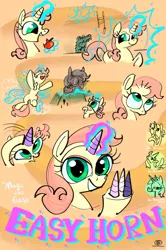 Size: 3000x4523 | Tagged: safe, artist:ja0822ck, derpibooru import, oc, unofficial characters only, alicorn, bicorn, earth pony, pony, unicorn, artificial wings, augmented, commercial, horn, image, magic, magic wings, multiple horns, png, spell, wings