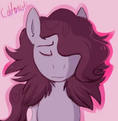 Size: 530x545 | Tagged: safe, artist:cottonsulk, derpibooru import, oc, oc:cottonsulk, pony, eyes closed, image, male, png, solo, stallion