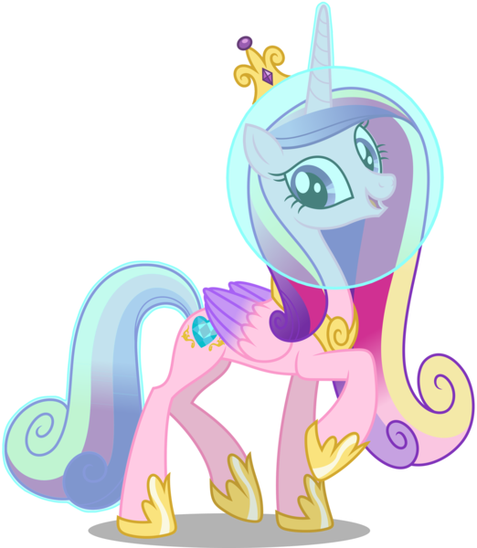 Size: 3162x3632 | Tagged: safe, artist:dashiesparkle, artist:steamanddieselman, derpibooru import, edit, princess cadance, alicorn, pony, absurd resolution, colored wings, crown, cute, cutedance, female, folded wings, helmet, hoof shoes, image, jewelry, mare, png, regalia, side view, simple background, solo, space helmet, tail helmet, tiara, transparent background, vector, wings