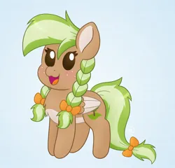 Size: 1772x1702 | Tagged: safe, derpibooru import, oc, oc:sylvia evergreen, unofficial characters only, pegasus, pony, blushing, braid, braided pigtails, chest fluff, chibi, cute, female, freckles, hair tie, image, jpeg, mare, open mouth, pegasus oc, pigtails, solo, wings