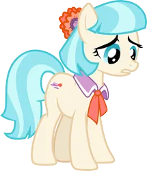 Size: 3000x3482 | Tagged: safe, artist:cloudyglow, derpibooru import, coco pommel, earth pony, pony, made in manehattan, .ai available, female, high res, image, mare, png, simple background, solo, transparent background, vector